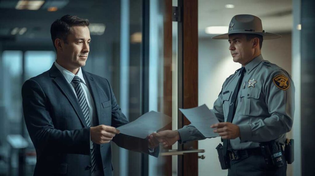 Process Server or Sheriff Which Is the Right Choice for Legal Document Delivery